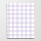 Lilac gingham pattern Notebook Gallery Image 4