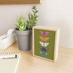 Vintage Butterflies - Mid-century modern  Mini Art Print Gallery Image 2