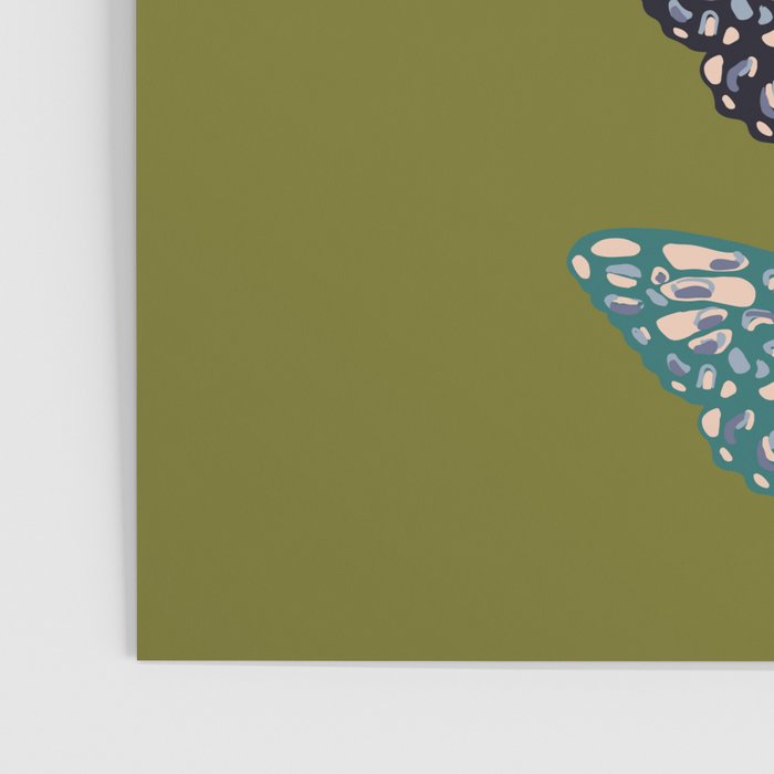 Vintage Butterflies - Mid-century modern  Poster Gallery Image 3