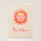 Rise And Shine Happy Sun Stationery Card Gallery Image 2