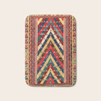 Kurdish Azerbaijan Northwest Persian Niche Kilim Print Bath Mat Gallery Image 1