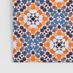 Moroccan tile - blue mosaic Poster Gallery Image 3