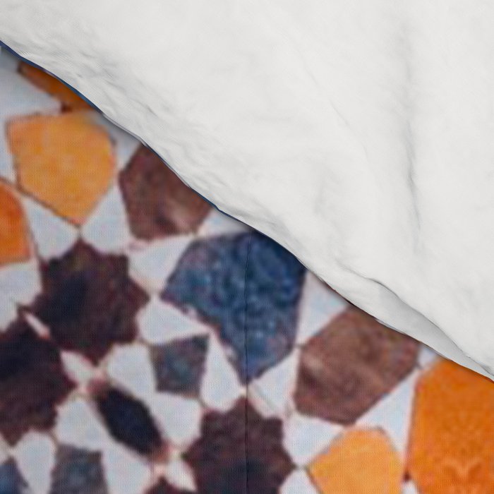 Moroccan tile - blue mosaic Comforter Gallery Image 4