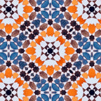 Moroccan tile - blue mosaic Coffee Mug Gallery Image 2