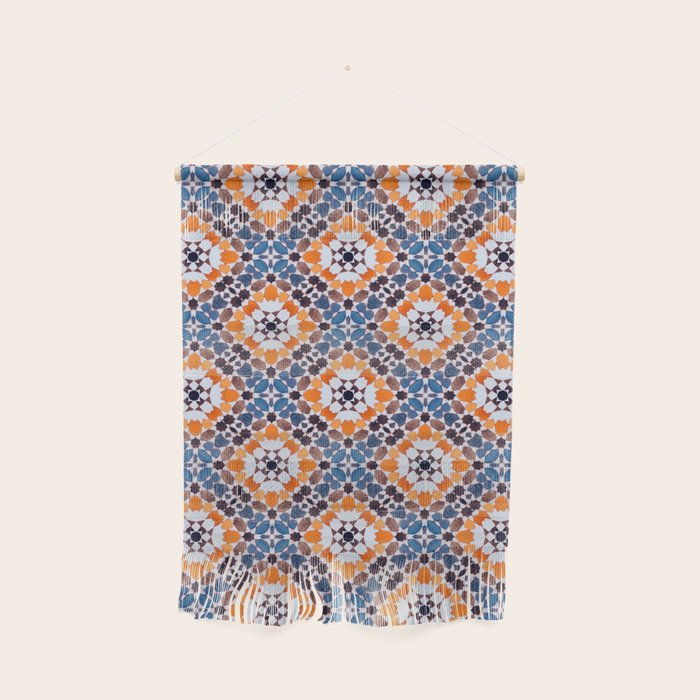 Moroccan tile - blue mosaic Wall Hanging Gallery Image 1