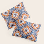 Moroccan tile - blue mosaic Pillow Sham Gallery Image 3
