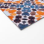 Moroccan tile - blue mosaic Welcome Mat Gallery Image 2