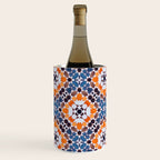 Moroccan tile - blue mosaic Wine Chiller Gallery Image 1