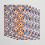 Moroccan tile - blue mosaic Wrapping Paper Gallery Image 3