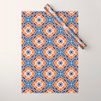 Moroccan tile - blue mosaic Wrapping Paper Gallery Image 1