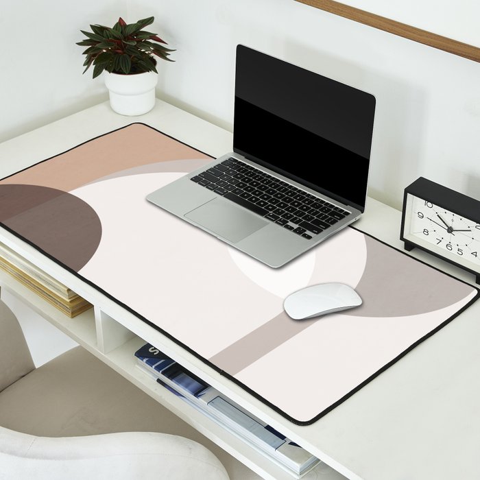 abstract minimal #1 Desk Mat Gallery Image 2
