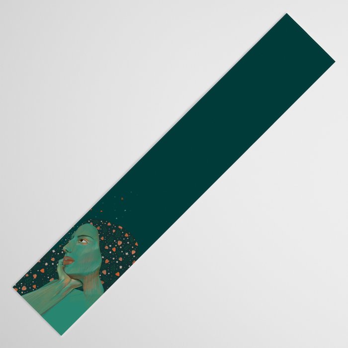 Mother Earth portrait  Table Runner Gallery Image 3