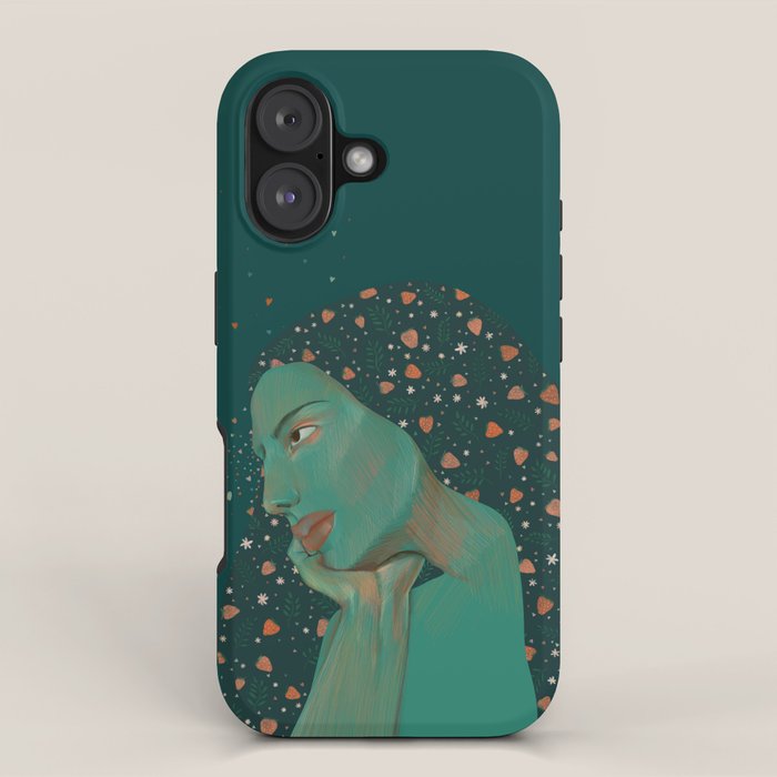 Mother Earth portrait  iPhone Case Gallery Image 1