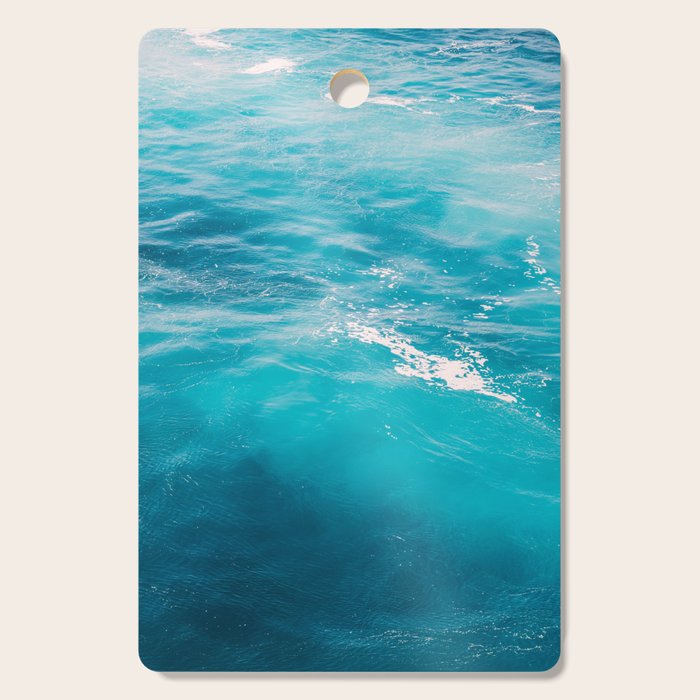 Mediterranean Sea - Blue Waves - Ocean Water - Nature Photography Cutting Board Gallery Image 1