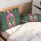Purple Crystal Potion Pillow Sham Gallery Image 2