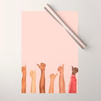 Thumbs Up Wrapping Paper Gallery Image 1