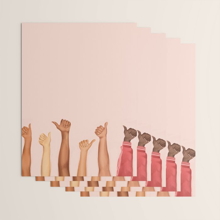 Thumbs Up Wrapping Paper Gallery Image 3