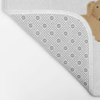 Cute Wiener Dogs with Heart | Dachshunds Love Bath Mat Gallery Image 2