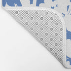 Floral Simplistic Silhouettes B Bath Mat Gallery Image 2
