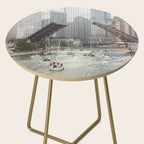 Chicago River, Bridges Up Side Table Gallery Image 2