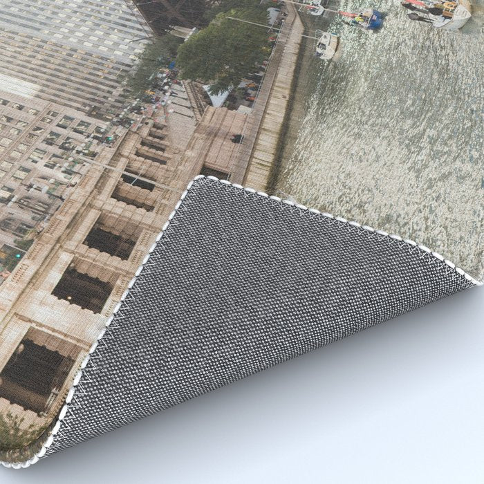 Chicago River, Bridges Up Rug Gallery Image 4