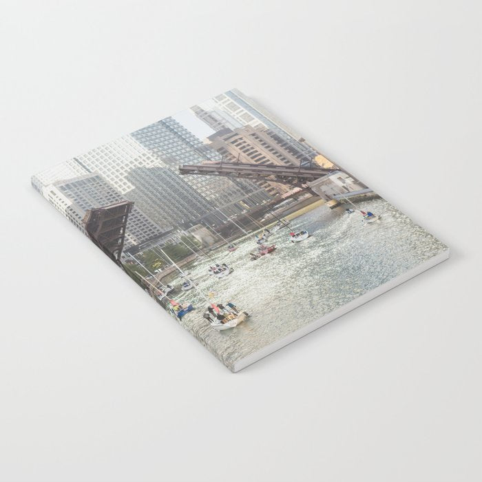 Chicago River, Bridges Up Notebook Gallery Image 2