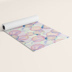 Watercolor circles overlay Yoga Mat Gallery Image 2