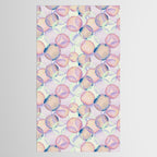 Watercolor circles overlay Tablecloth Gallery Image 2