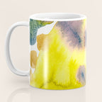 Spring Equinox 2 x colorful yellow watercolor abstract painting happy Coffee Mug Gallery Image 3