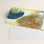 Spring Equinox 2 x colorful yellow watercolor abstract painting happy Wrapping Paper Gallery Image 2