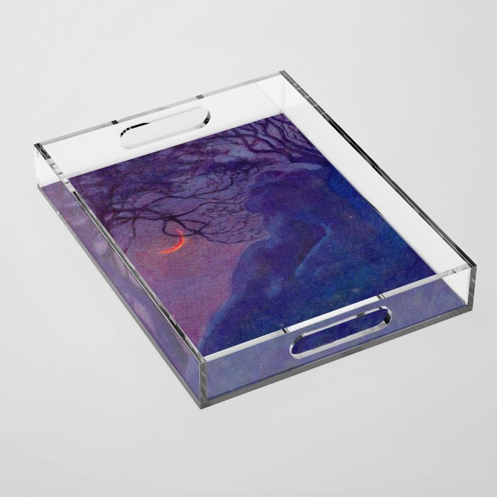âWe have voided all but freedom and all but our own joyâ Leaves of Grass by Margaret Cook Acrylic Tray Gallery Image 1