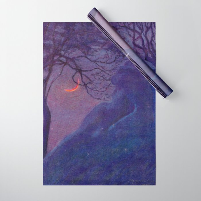 âWe have voided all but freedom and all but our own joyâ Leaves of Grass by Margaret Cook Wrapping Paper Gallery Image 1