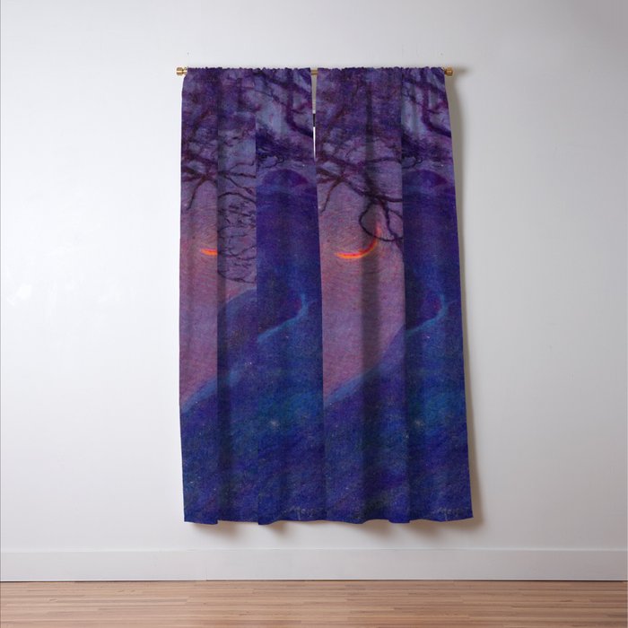 âWe have voided all but freedom and all but our own joyâ Leaves of Grass by Margaret Cook Window Curtain Gallery Image 3