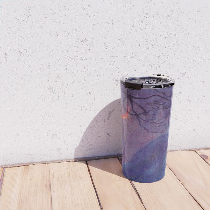 âWe have voided all but freedom and all but our own joyâ Leaves of Grass by Margaret Cook Travel Mug Gallery Image 4