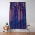 âWe have voided all but freedom and all but our own joyâ Leaves of Grass by Margaret Cook Window Curtain Gallery Image 5