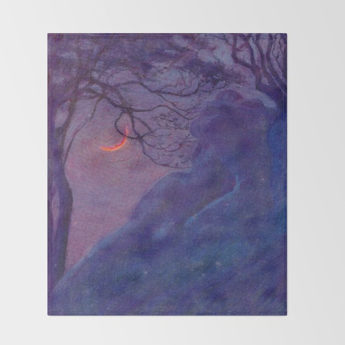 âWe have voided all but freedom and all but our own joyâ Leaves of Grass by Margaret Cook Throw Blanket Gallery Image 2