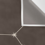Sagittarius Zodiac Star Constellation Line Art Coffee Brown Wall Tapestry Gallery Image 3