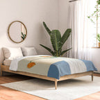 Dear Reminder Blue Comforter Gallery Image 2