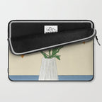 Dear Reminder Blue Laptop Sleeve Gallery Image 2