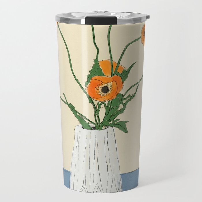 Dear Reminder Blue Travel Mug Gallery Image 1
