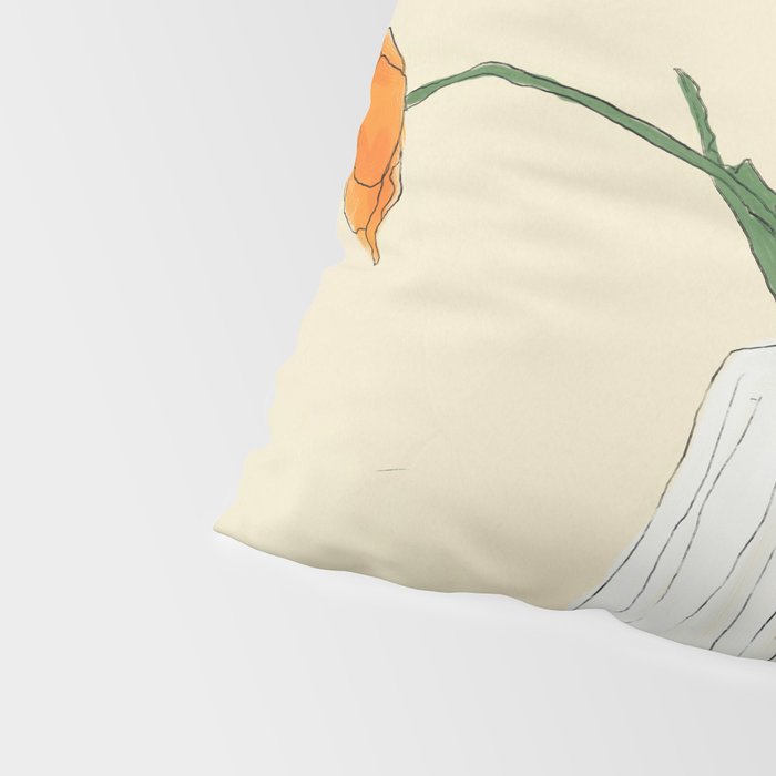 Dear Reminder Blue Pillow Sham Gallery Image 4