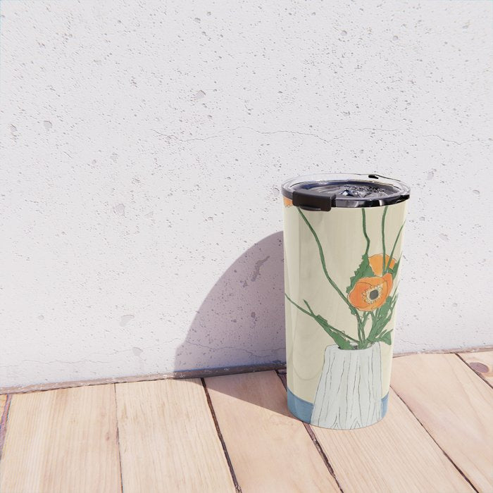 Dear Reminder Blue Travel Mug Gallery Image 4