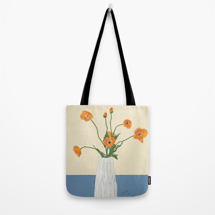 Dear Reminder Blue Tote Bag Gallery Image 2