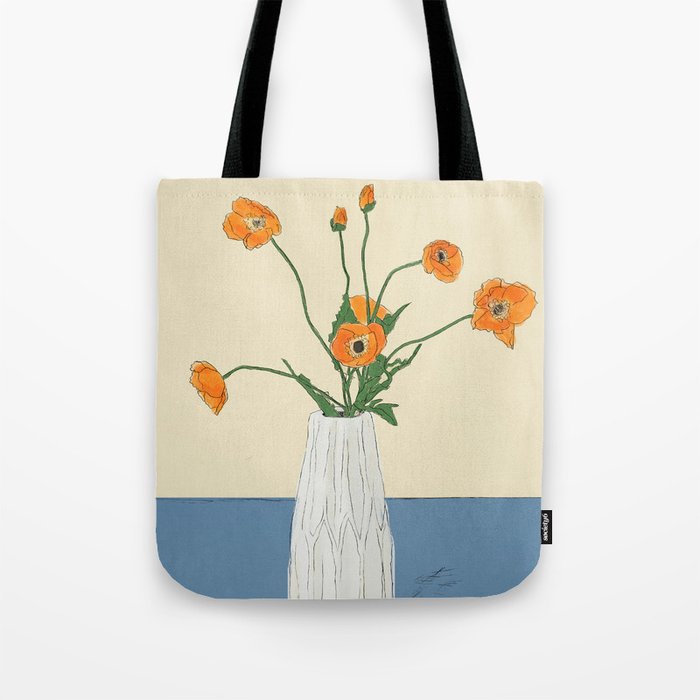 Dear Reminder Blue Tote Bag Gallery Image 1