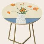 Dear Reminder Blue Side Table Gallery Image 2