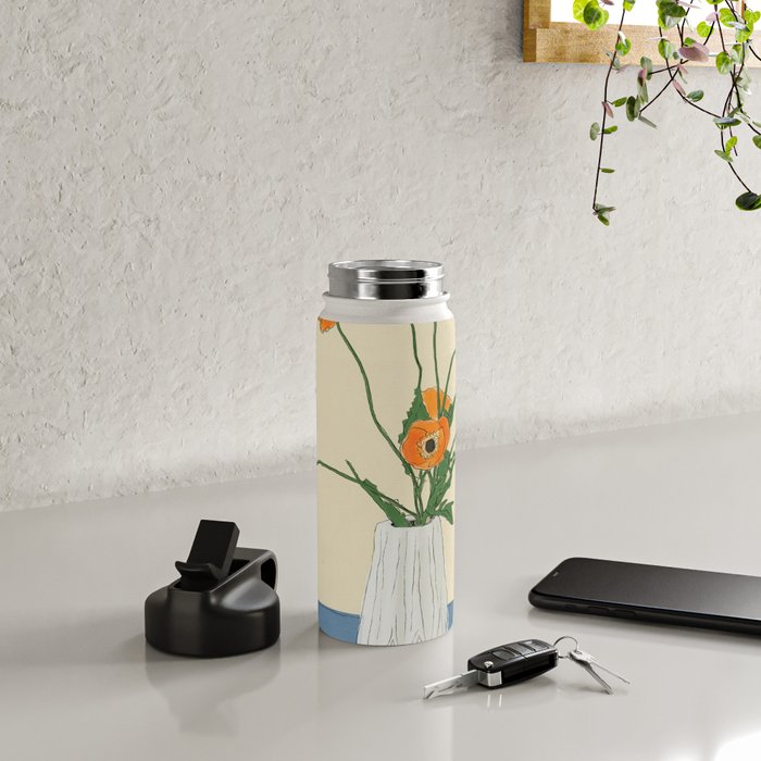 Dear Reminder Blue Water Bottle Gallery Image 4