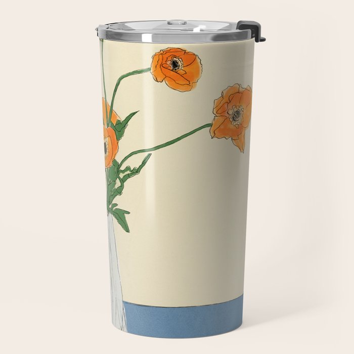 Dear Reminder Blue Travel Mug Gallery Image 2
