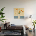 Dear Reminder Blue Wood Wall Art Gallery Image 2