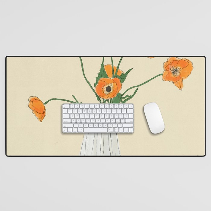 Dear Reminder Blue Desk Mat Gallery Image 1