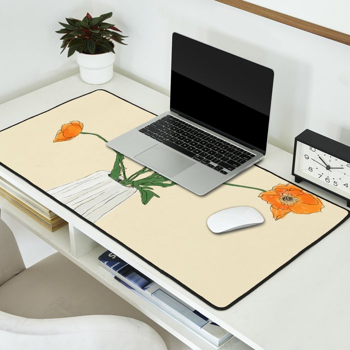 Dear Reminder Blue Desk Mat Gallery Image 2